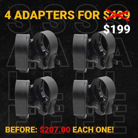 4 Pack Of Folding Stock Adapters (Limited Time) - TX Tactic